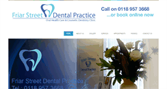 Desktop Screenshot of friardental.com